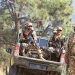 سیکیورٹی فورسز نے دوسرا آپریشن عام علاقے ایشام میں کیا جہاں فائرنگ کے تبادلے میں 3 دہشت گرد ہلاک جبکہ دو زخمی ہوئے