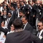 جوڈیشل کمیشن اجلاس،وکلاء کا احتجاج، ریڈ زون کے راستے بند، پولیس سے جھڑپ