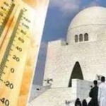 کراچی میں گرمی کی لہر ،پارہ 38 ڈگری تک جانے کا امکان