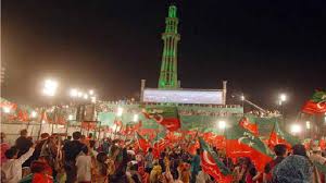 تحریک انصاف کا 5 اگست کو مینار پاکستان پر جلسے کا اعلان