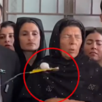 علیمہ خان پر میڈیا سے گفتگو کے دوران خواتین کا انڈوں سے حملہ