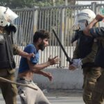 تحریک لبیک کارکنوں پرپولیس تشدد ، اندھا دھند فائرنگ