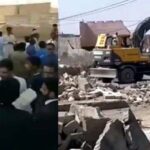 کراچی میںافغان بستی آپریشن دوبارہ شروع، 1500 مکانات مسمار