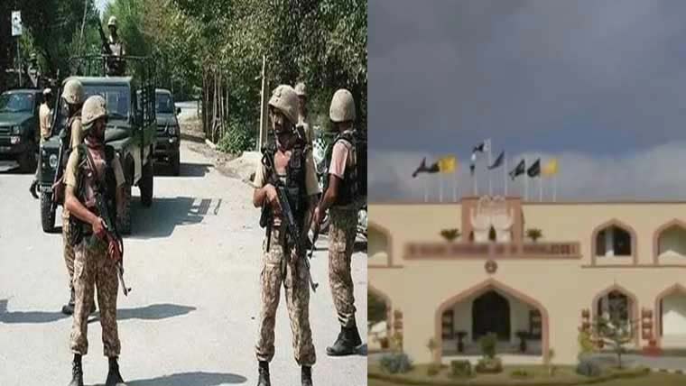 دہشت گردوں کا کیڈٹ کالج پر حملہ ناکام،2خوارج مارے گئے