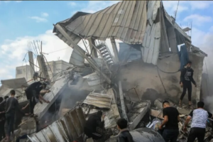 جنگ بندی کے باوجود غزہ میں اسرائیلی بمباری،متعدد فلسطینی شہید