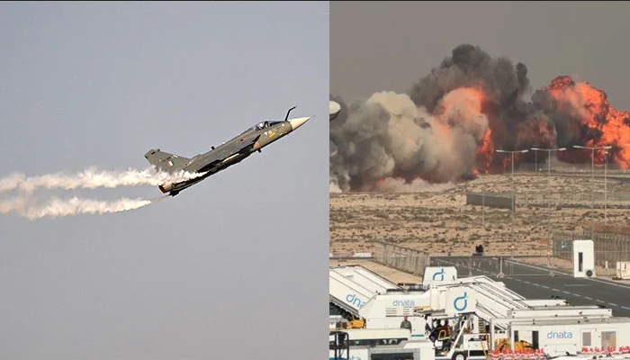 دبئی ایئر شو کے دوران بھارتی جنگی طیارہ گرکر تباہ،پائلٹ ہلاک، مودی سرکار پھر رسوا
