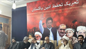 پورا پاکستان آئین پر حملے کیخلاف باہر نکلیں،اپوزیشن اتحاد کا یوم سیاہ پر احتجاج