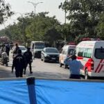 اسلام آباد کچہری کے باہر خودکش دھماکا( 12 افراد شہید، 30زخمی)