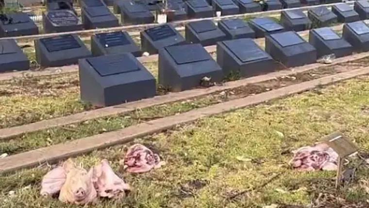 سڈنی حملہ،آسٹریلیا میں مسلمانوں کے قبرستان کی بے حرمتی