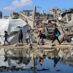 غزہ پٹی کڑی سردی اور سخت موسم کی لپیٹ میں،شہری اذیت سے دوچار