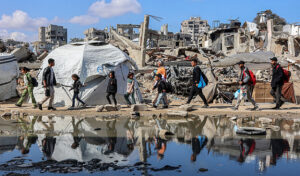 غزہ پٹی کڑی سردی اور سخت موسم کی لپیٹ میں،شہری اذیت سے دوچار