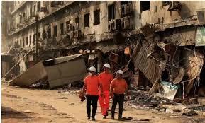 سانحہ گل پلازہ میں سرچنگ آپریشن ،ملبہ اٹھانے کا کام بند