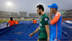 پاک بھارت مقابلہ، بارش سے پوائنٹس کی تقسیم کا خطرہ