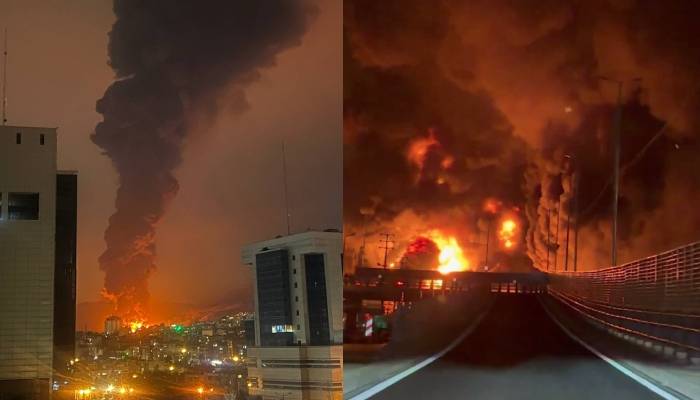 امریکا ، اسرائیل کی ایران تیل تنصیبات پر بمباری،20افراد شہید ، ایران کا 200امریکی فوجی مارنے کا دعویٰ