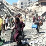 اسرائیل کی ایران جنگ کے دوران غزہ پر بمباری ،107فلسطینی شہید، 342 زخمی