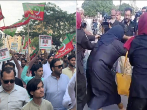 پیٹرولیم مصنوعات میں اضافہ، کراچی میں پی ٹی آئی کا مہنگائی کیخلاف احتجاج، پولیس کا دھاوا، متعدد کارکن گرفتار