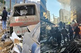 لبنان میںاسرائیلی فوج کی ایمبولینسوں پر حملوں کی دھمکی