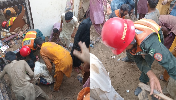 لاہور میں ٹیوشن سینٹرکی چھت گرنے سے 14 بچے جاں بحق